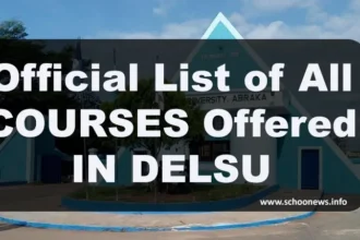 undergraduate courses offered at Delta state university